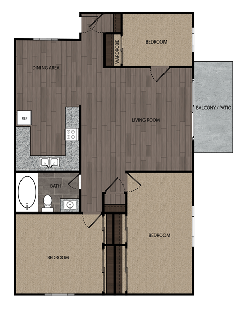 the floor plan of mango house