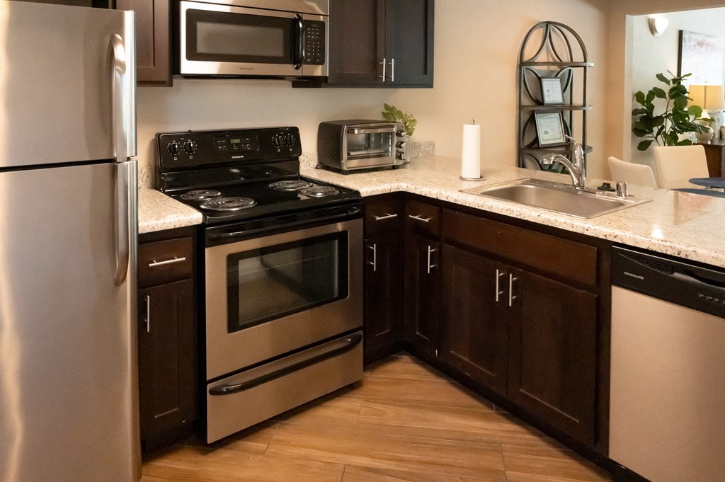 Kitchen in Creekside Colony clubhouse