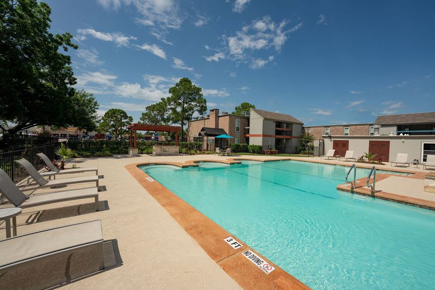 Gated community pool our apartments offer a swimming pool