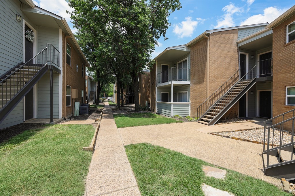 our apartments offer a patio