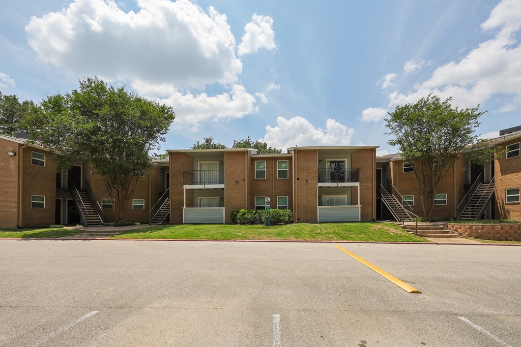our apartments offer a parking lot in front of the building