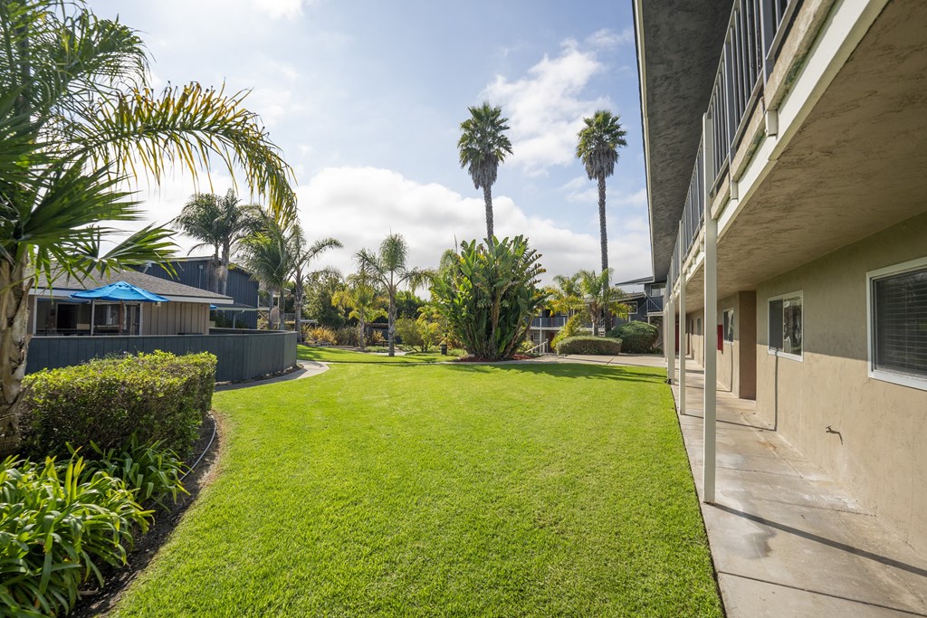 addibuilding iimage with grass area at the Diplomat