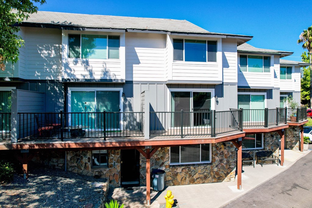 Exterior view of a building at Persimmon Terrace
