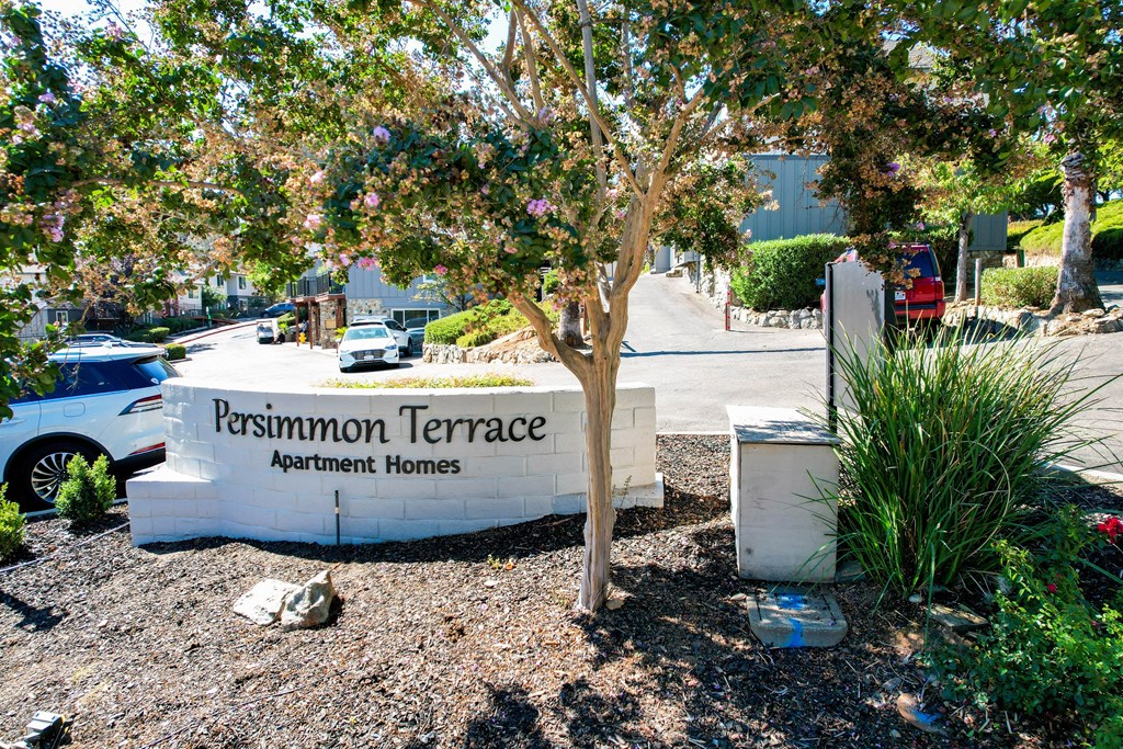 monument sign at Persimmon Terrace