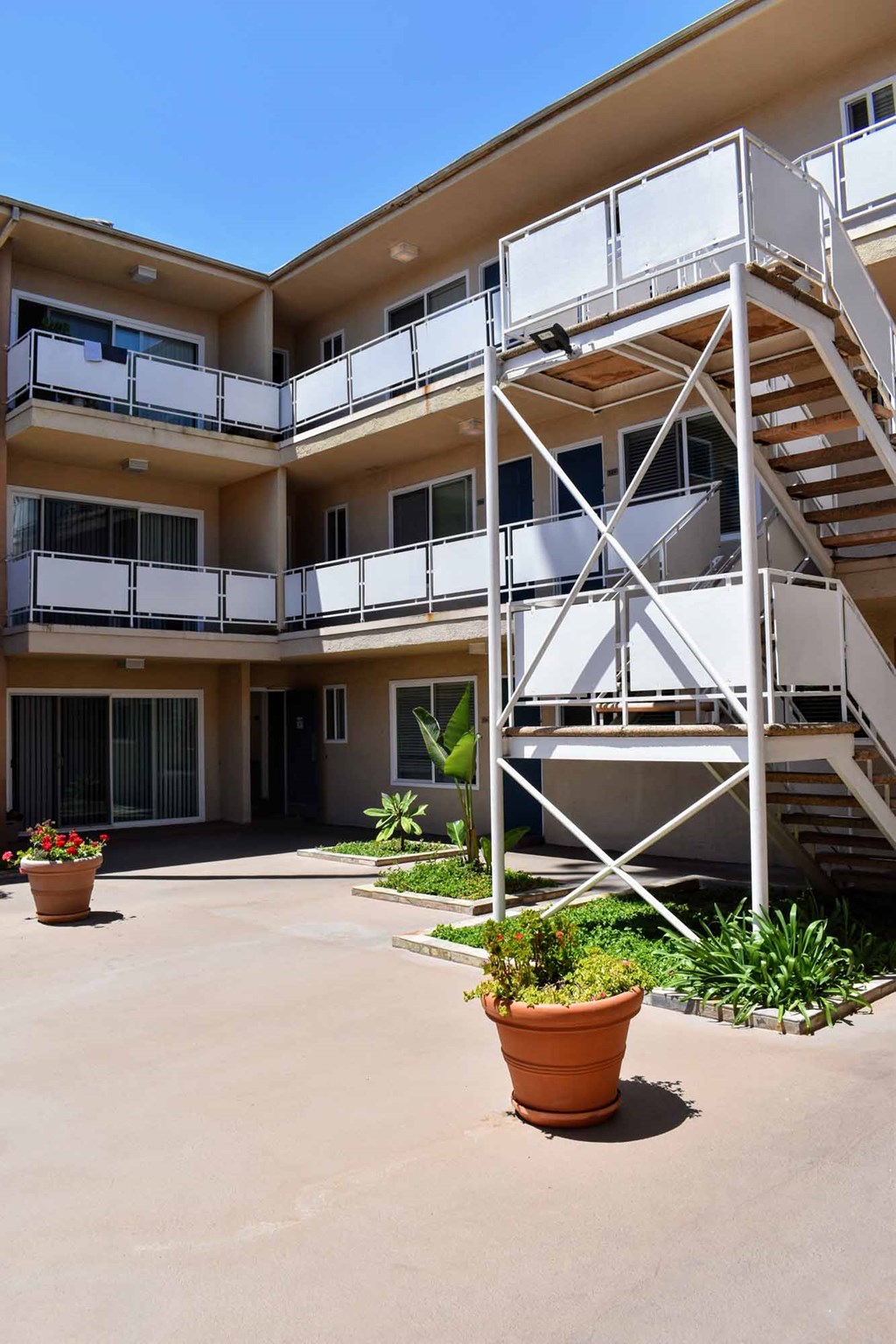 View from inside of community