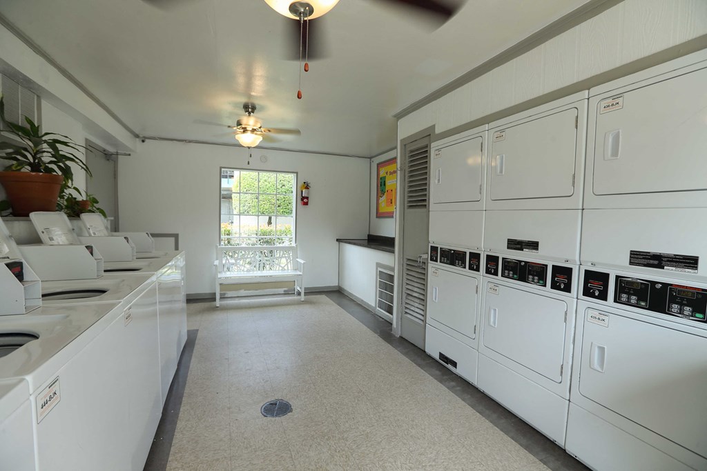 community laundry room
