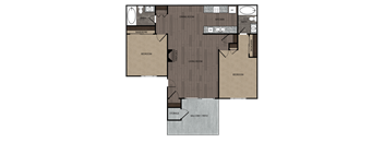 person | a floor plan for a home