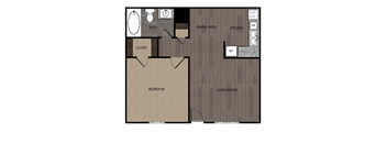 the floor plan of driftwood