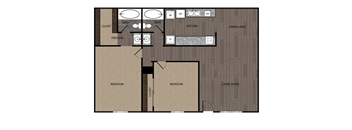 the floor plan of holiday club ruka village