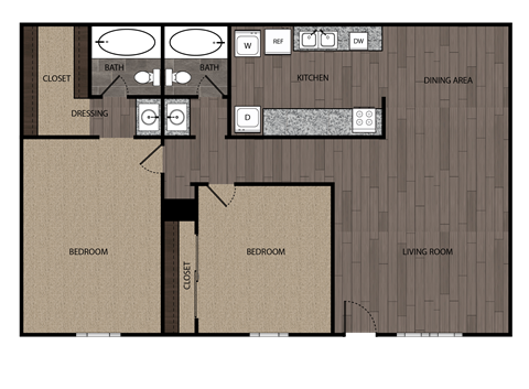 the floor plan of holiday club ruka village