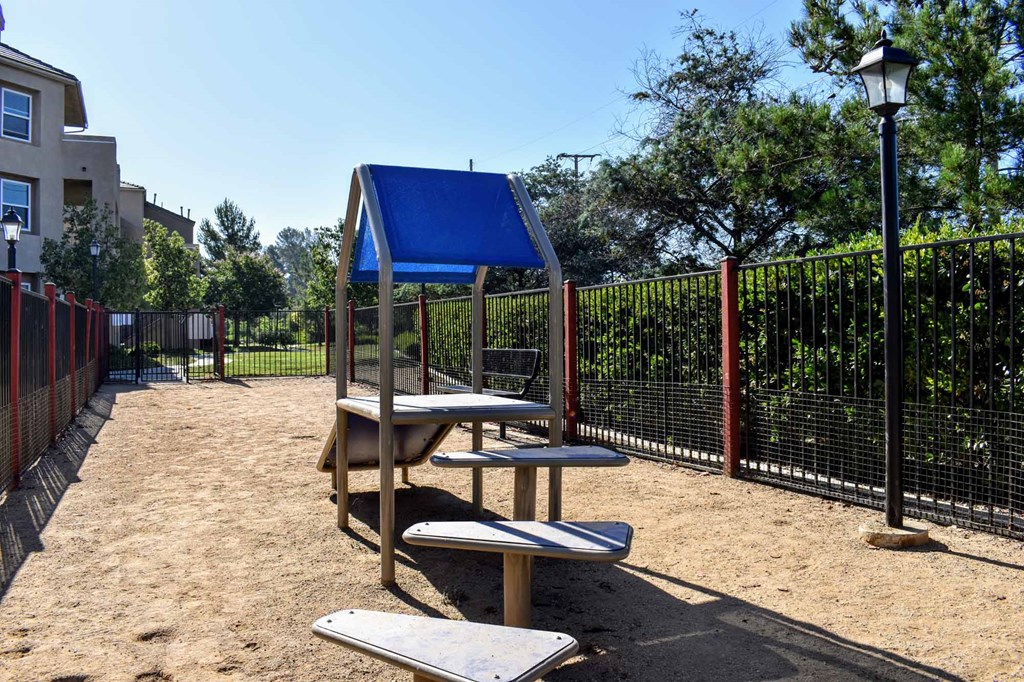 Gated community dog park