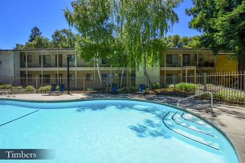 our apartments have a large pool for residents to enjoy