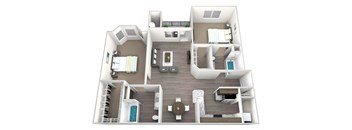 our apartments have a spacious floor plan with bedrooms and bathrooms