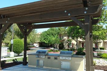Double BBQ grills available for Tuscana residents and guests