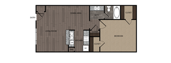 the floor plan of laurelwood