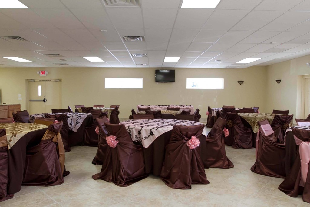 Community room for events at Willow Creek Apartments, Houston, TX