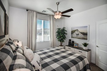 Bedroom with window view at Mulberry Farms, Arizona, 86327 - Photo Gallery 11