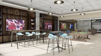 Gameroom  at Solace at Ballpark Village, Goodyear, Arizona