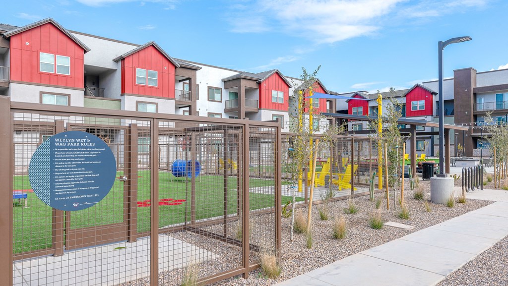 Dog Park at Weylyn Luxury Apartments, Laveen, AZ