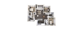 Brentwood Floor Plan at The Premiere at Dana Park, Mesa, AZ