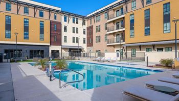 Swimming Pool And Relaxing Area at Solace at Ballpark Village, Arizona  , 85338