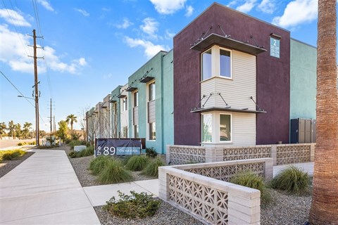 Walking Path at The 89 on Hayden, Scottsdale Arizona  