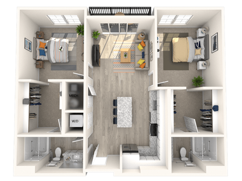 a floor plan image at Melody on Main, Mesa