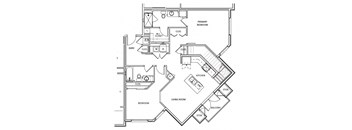 B3 loft Floor Plan at Legado Apartments, Prescott Valley