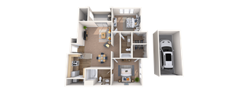 B4 with Attached Garage