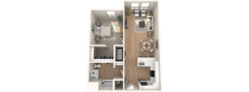 C1.4 Floor Plan at Solace at Ballpark Village, Goodyear, 85338