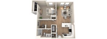 C1.5 Floor Plan at Solace at Ballpark Village, Goodyear, Arizona