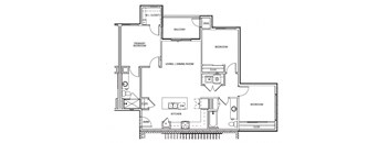 C1 Floor Plan at Legado Apartments, Prescott Valley, AZ 86314