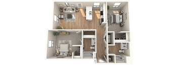 C2.8 Floor Plan at Solace at Ballpark Village, Goodyear