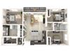 C2 Floor Plan C2 Floor Plan at Paradise @ P83 Apartments, P.B. BELL Assets, Arizona, 85382