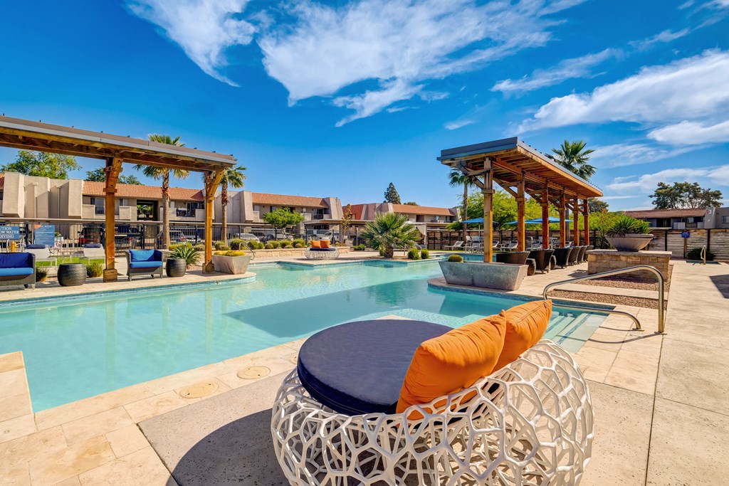 the swimming pool at the resort at pedregal