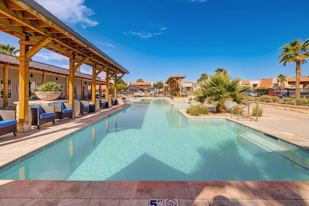the pool at the resort at pedregal