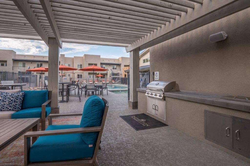 Outdoor Lounge at Inspiration Apartments, Arizona