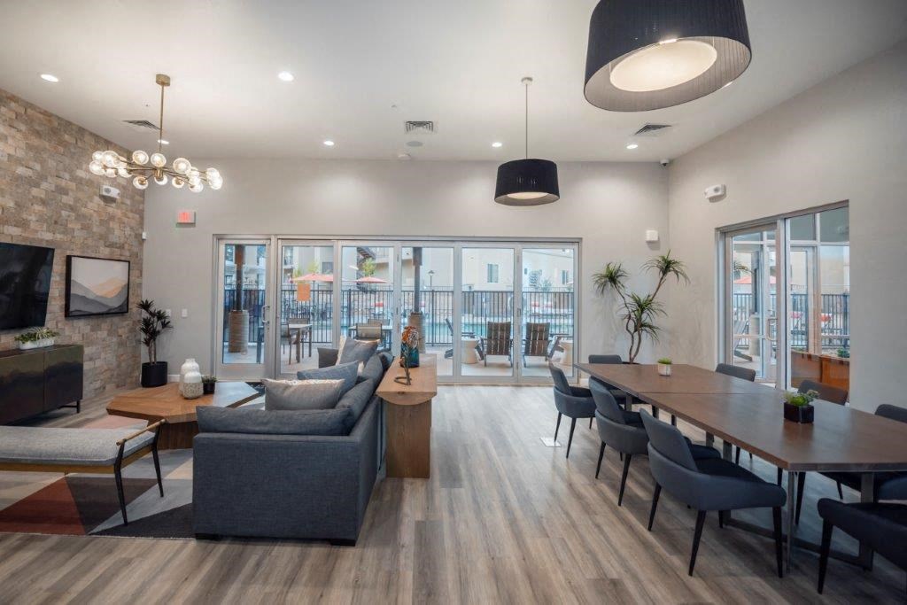 Living Room And Dining Area at Inspiration Apartments, Arizona, 86326