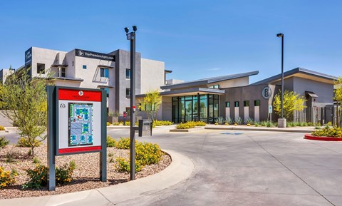 Entrance at The Premiere at Dana Park, Mesa