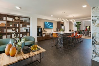 Clubhouse Kitchen Area Clubhouse Kitchen Area at Kalon Luxury Apartments, Phoenix, Arizona - Photo Gallery 5