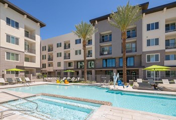 Invigorating Swimming Pool at Kalon Luxury Apartments, Phoenix, AZ, 85085 - Photo Gallery 17