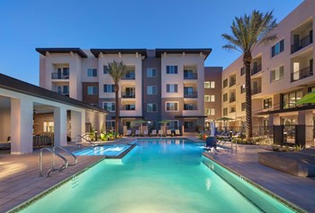 Twilight Pool at Kalon Luxury Apartments, Arizona - Photo Gallery 16