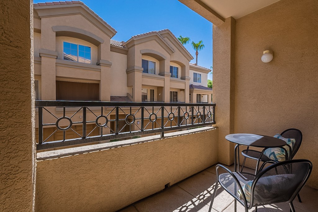 Balcony And Patio at Palazzo Townhomes, Arizona  