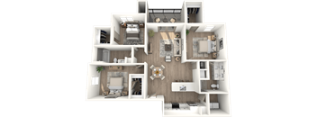a1 floor plan 1 bedroom 1190 square feet