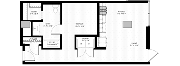 a blueprint of a floor plan of a house