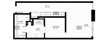a blueprint of a floor plan of a house