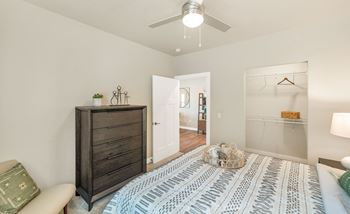 Comfortable Bedroom With Large Closet at Solace at Ballpark Village, Goodyear, AZ, Arizona  , 85338