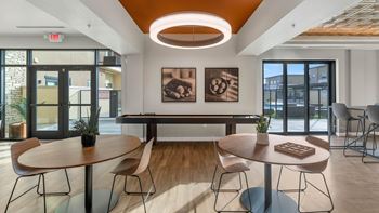 Modern dining area at Solace at Ballpark Village, Goodyear, 85338