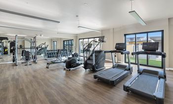 High-Tech Fitness Center at Solace at Ballpark Village, Goodyear, AZ, Arizona