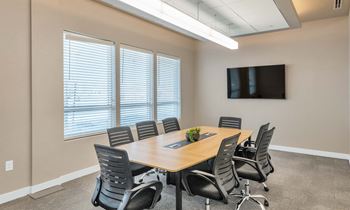 Conference room with TV at Solace at Ballpark Village, Goodyear, AZ, Arizona